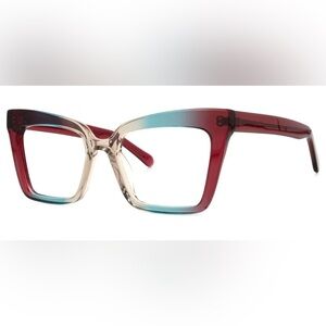 🤩Vooglam- Galarza- Vaporware Vibe Gradient Square Glasses🤩